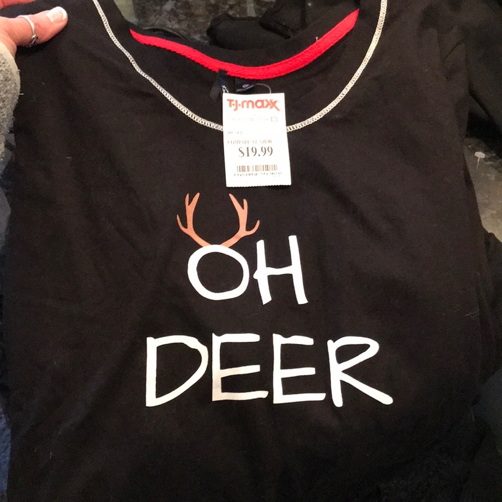 Oh Deer long sleeve T-shirt